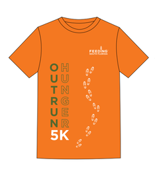 Outrun Hunger 5k Tshirt